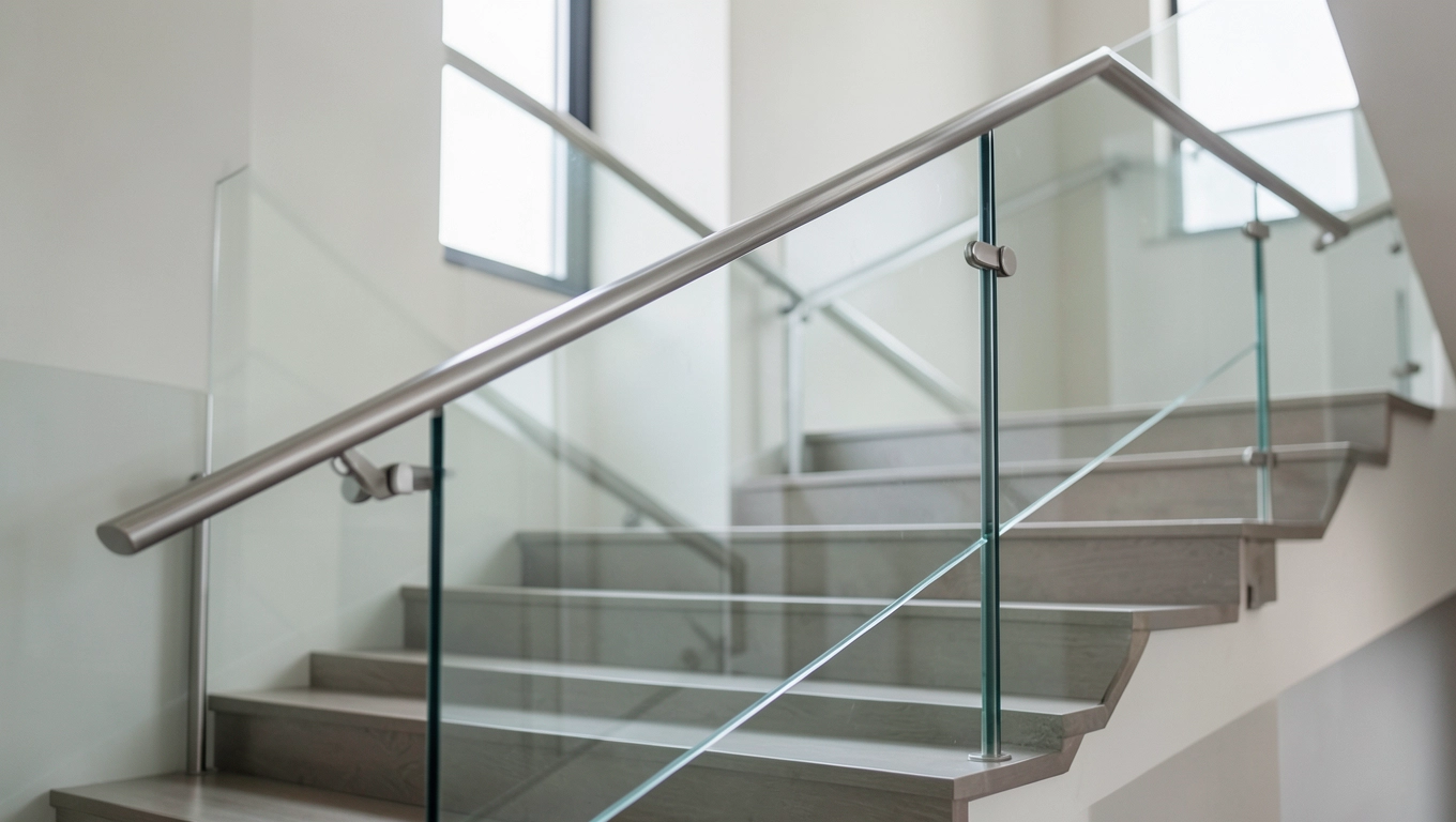 Balustrada szklana schody cena