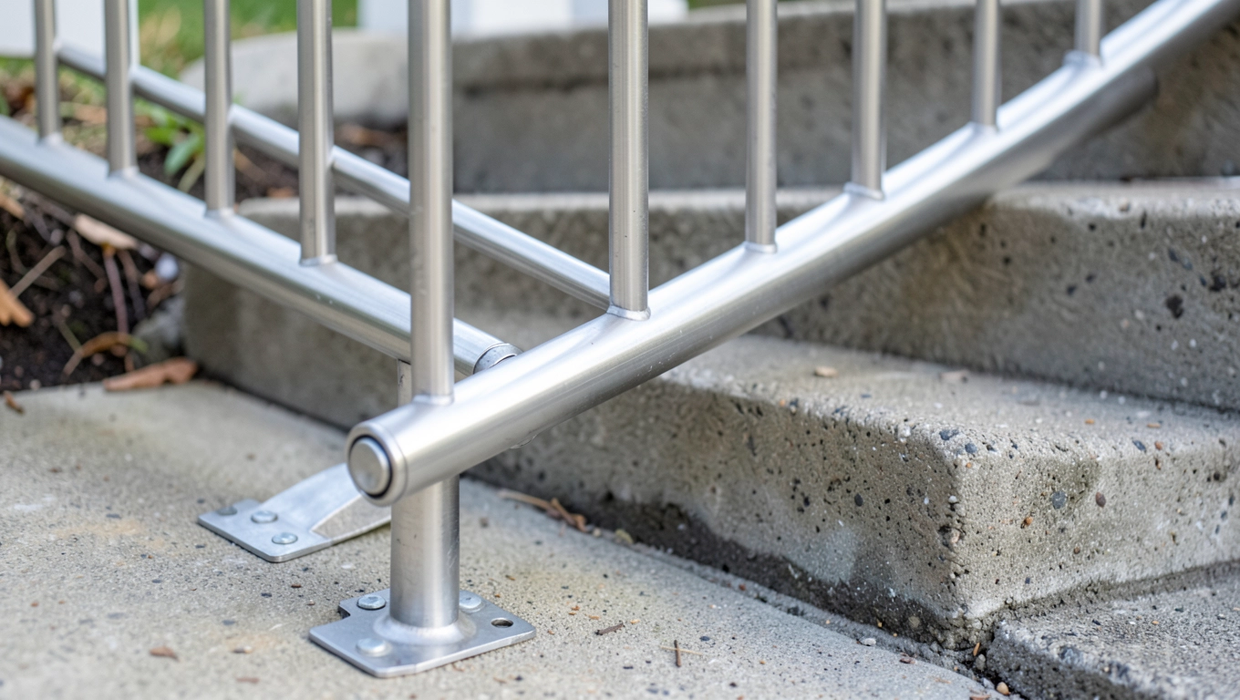 Balustrady na schody zewnętrzne do samodzielnego montażu