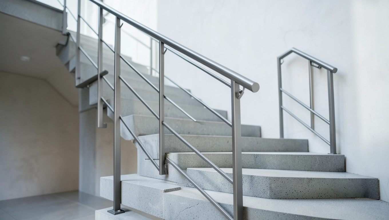 Barierki na schody nowoczesne