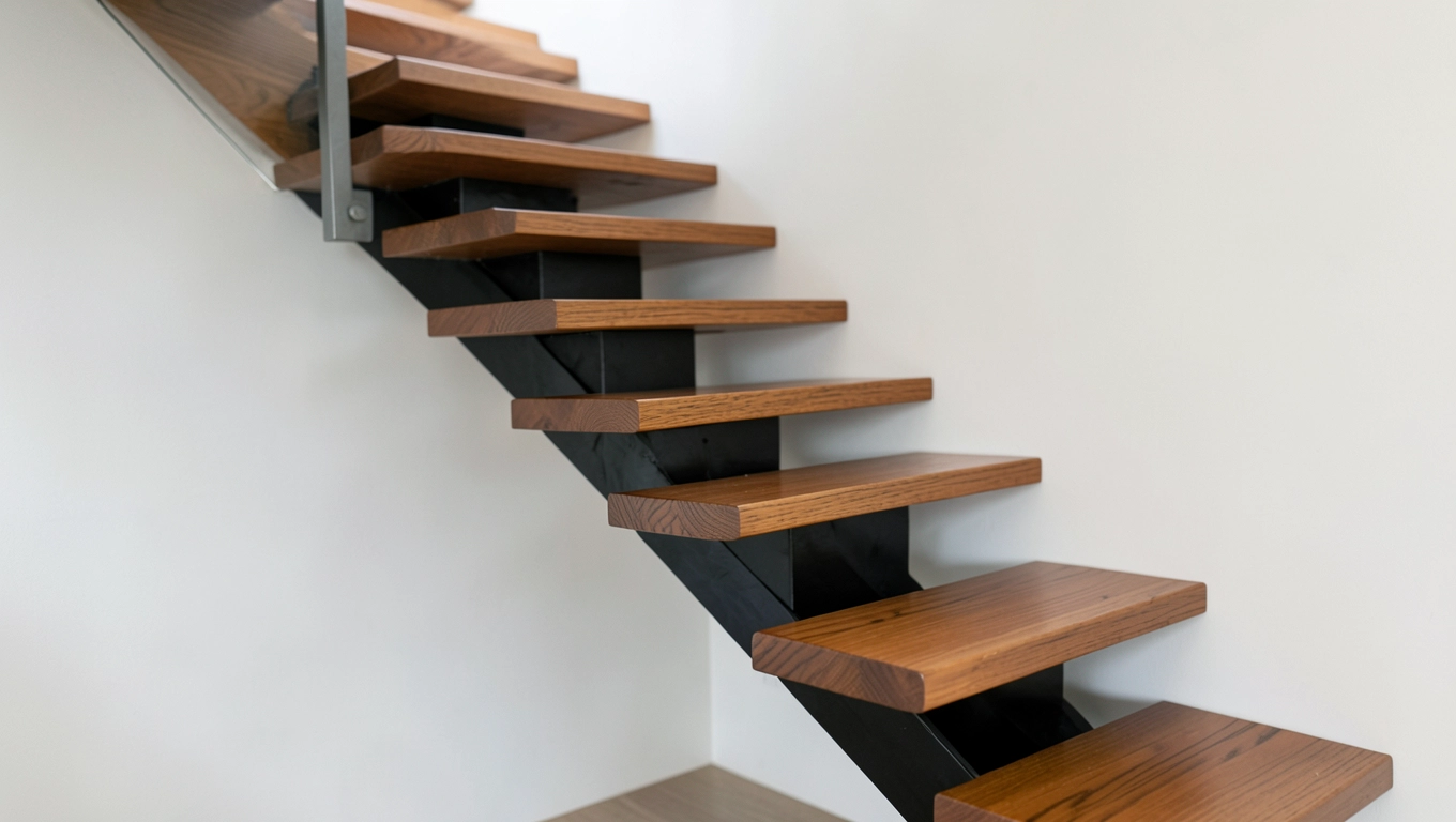 Cena schodów drewnianych samonośnych