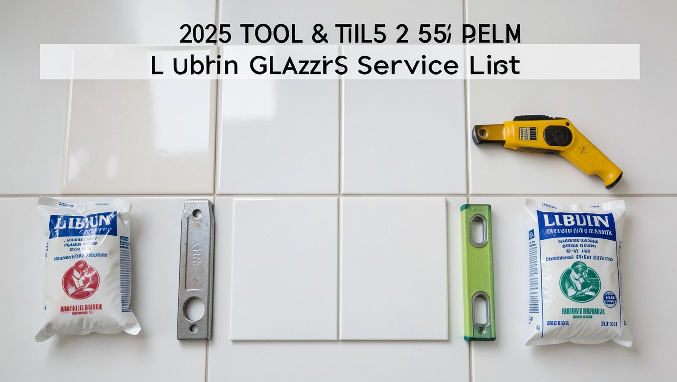 Cennik usług glazurniczych 2025 Lublin