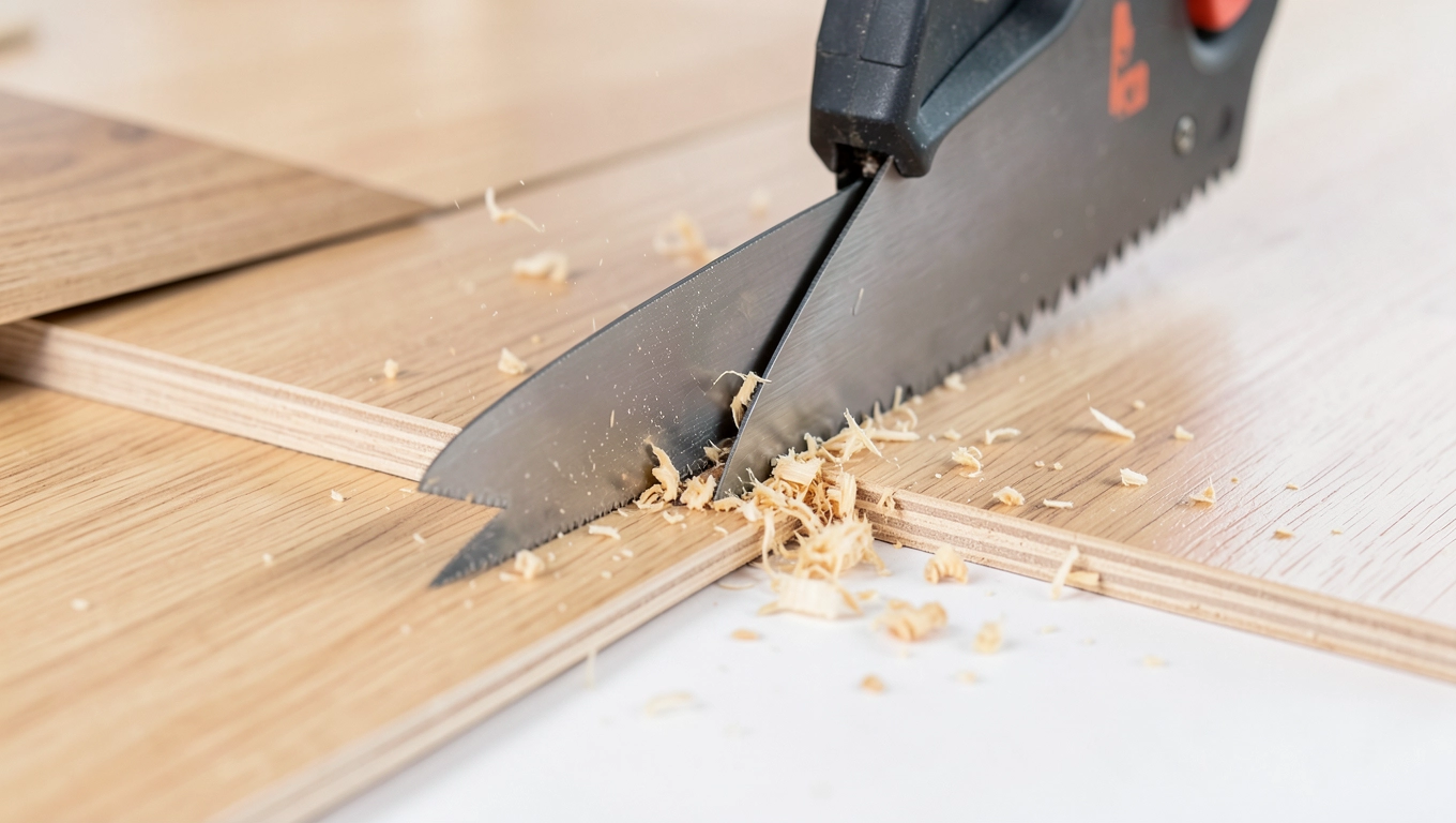 Cięcie paneli podłogowych