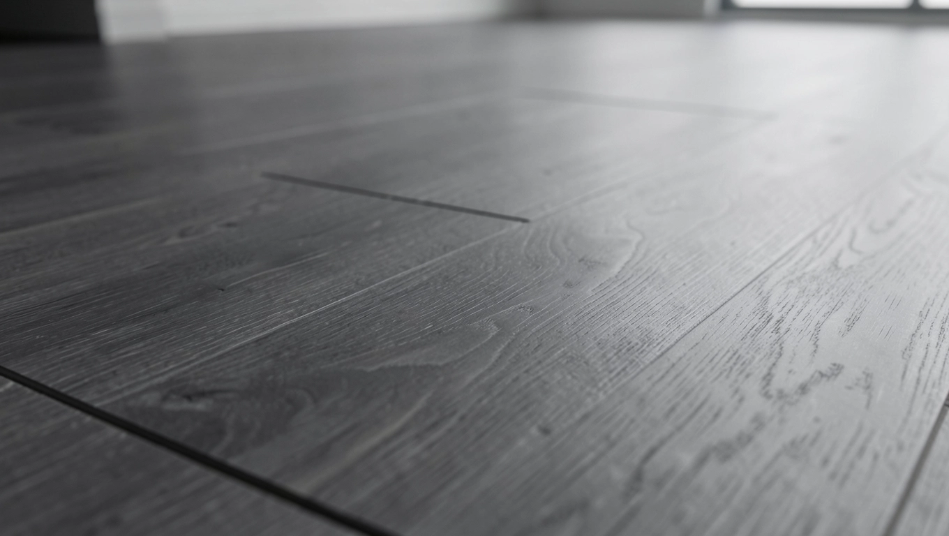 Ciemno szare panele podłogowe
