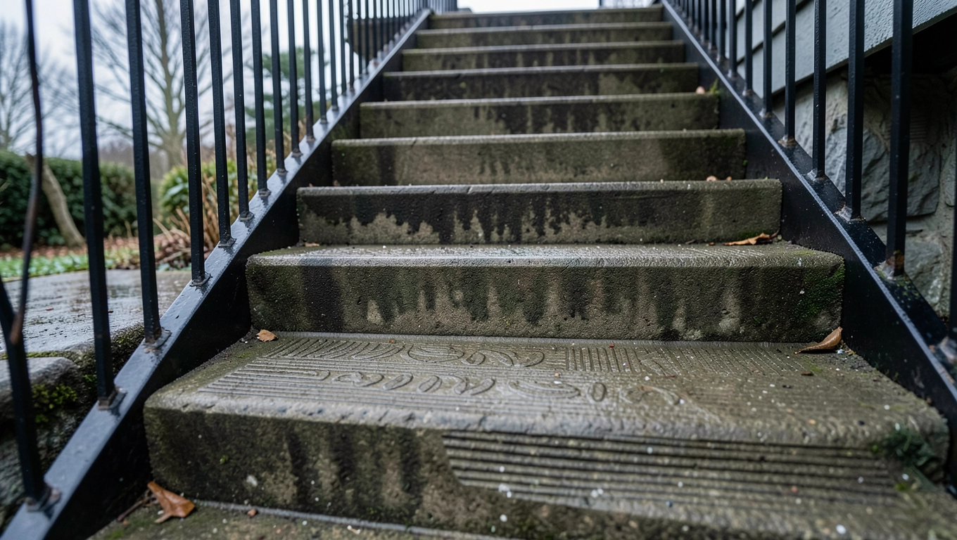 Co na schody zewnętrzne antypoślizgowe