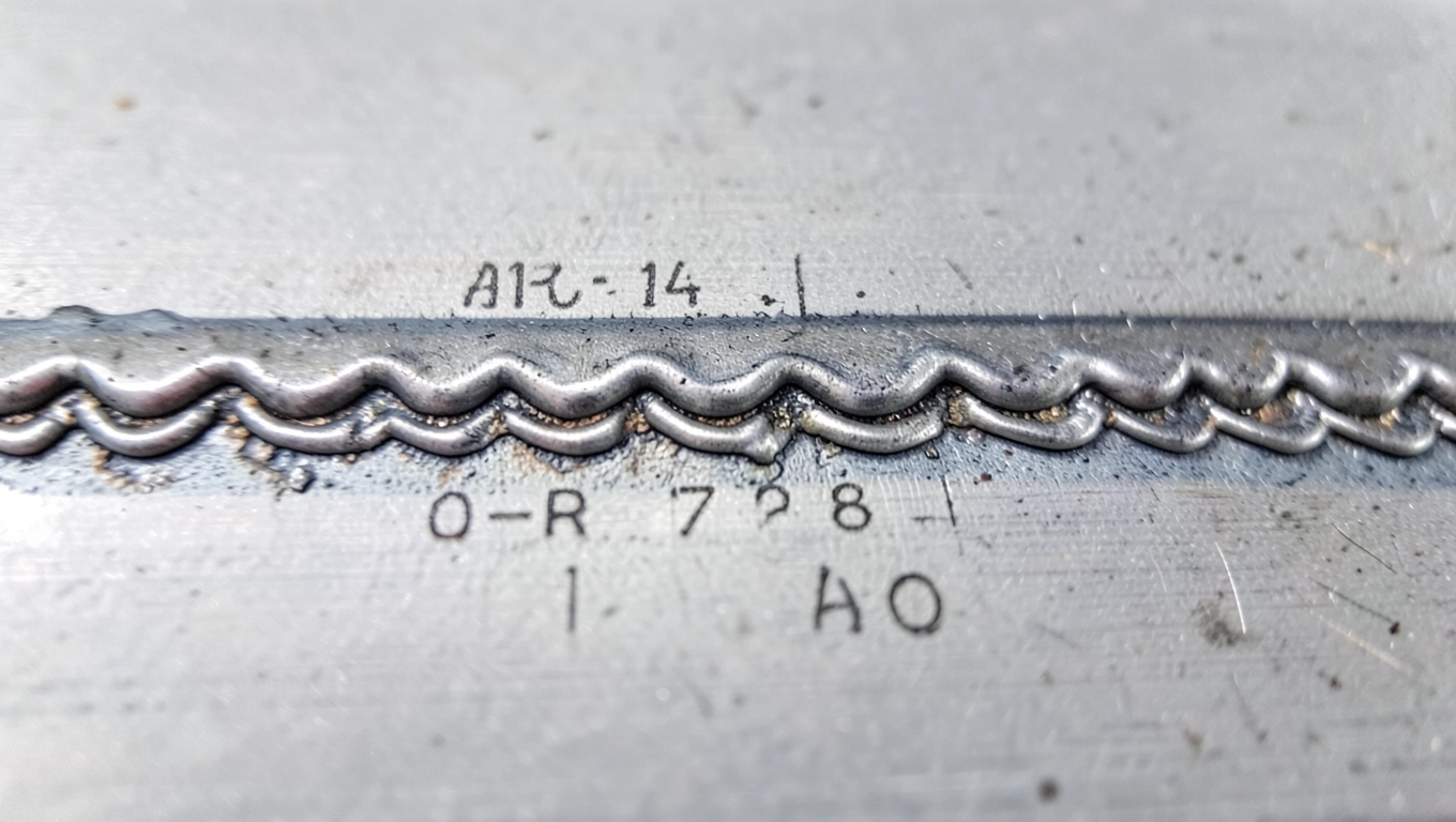 Co oznacza linia identyfikacyjna spoiny