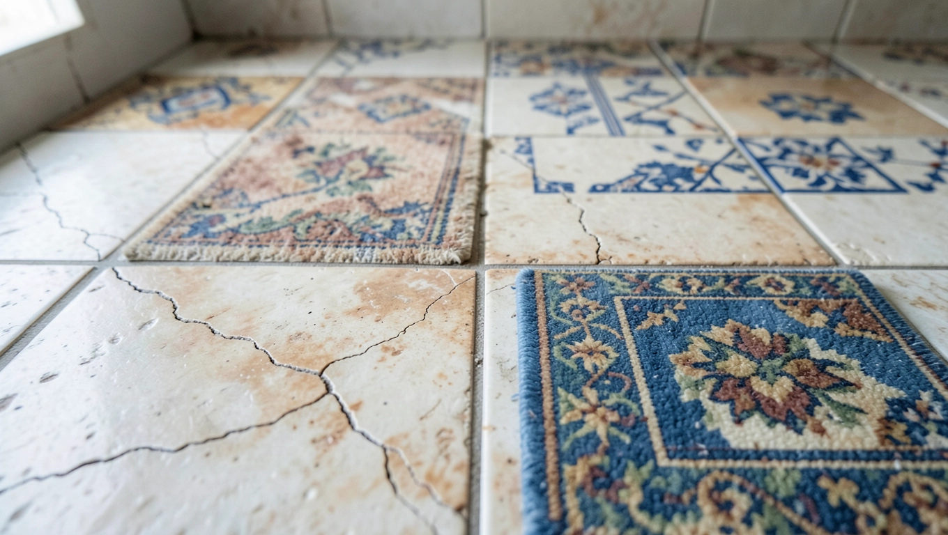 Co położyć na stare kafelki