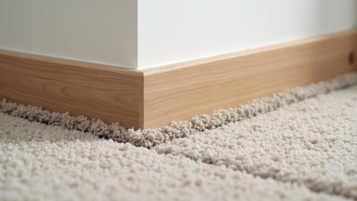 cokół z wykładziny dywanowej