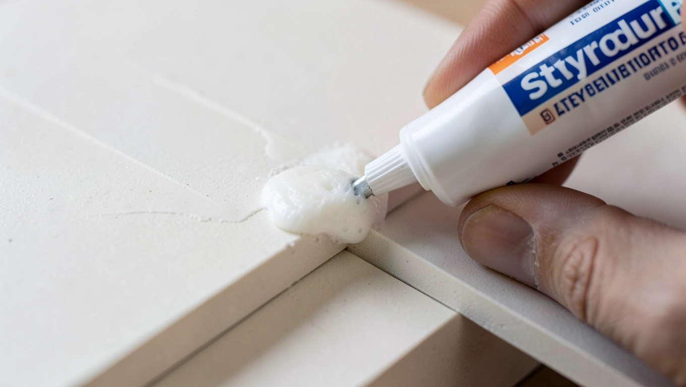 Czy styrodur można kleić klejem do styropianu