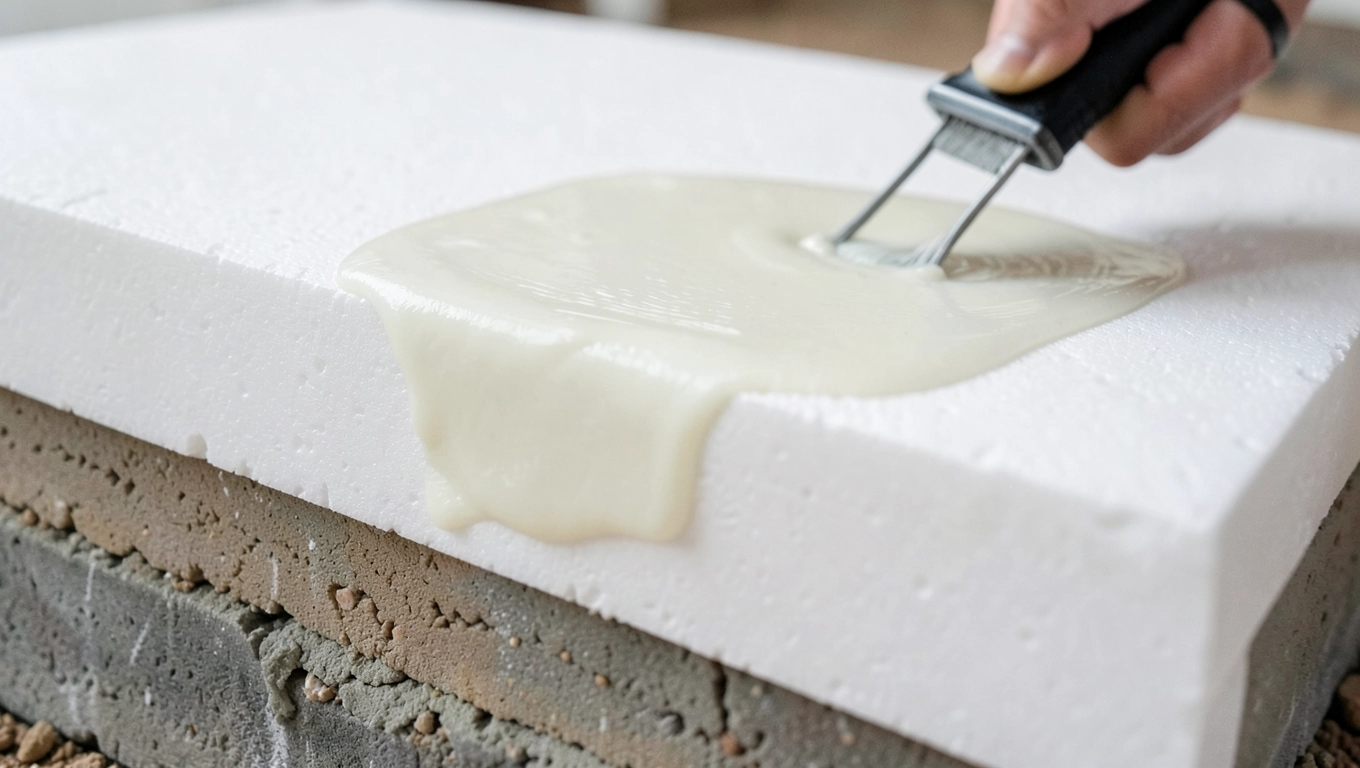 Czy styropian fundamentowy zaciągać klejem