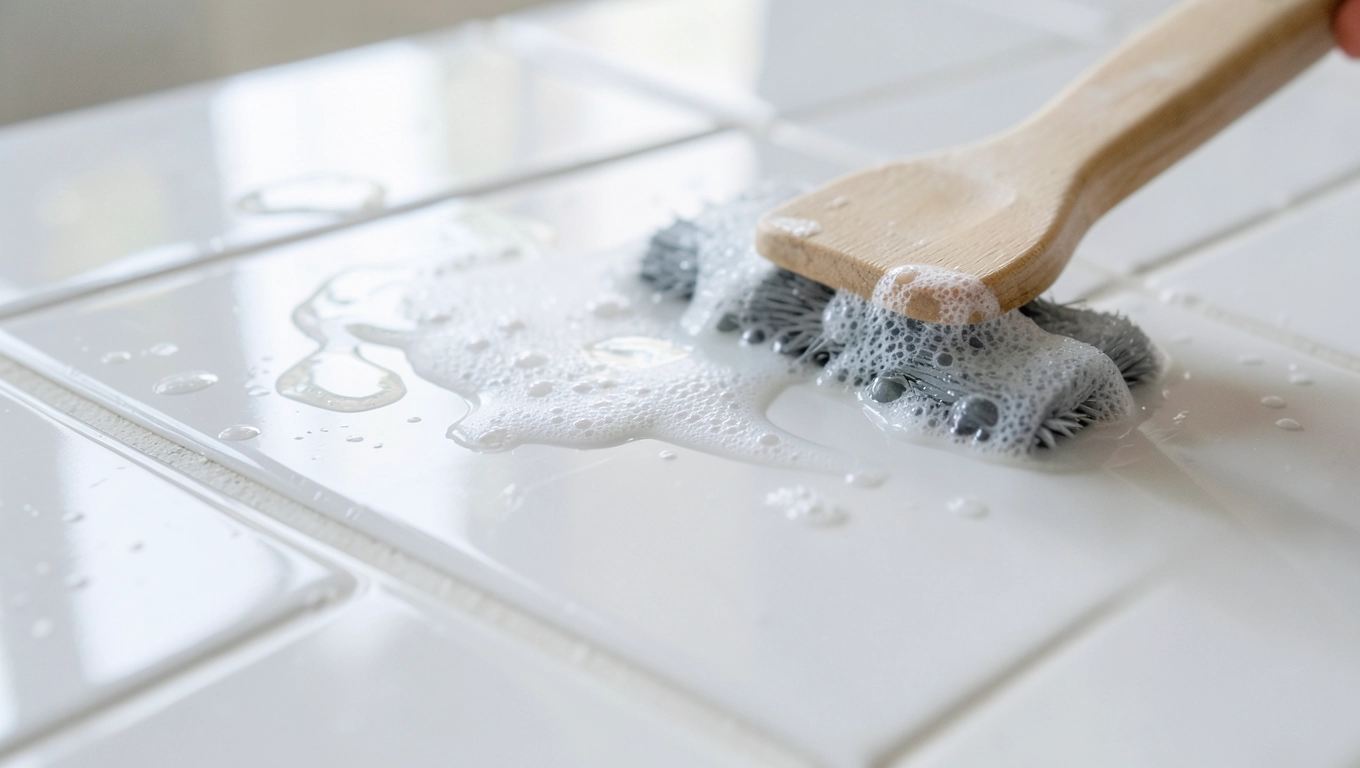 Czym myć płytki w łazience żeby błyszczały