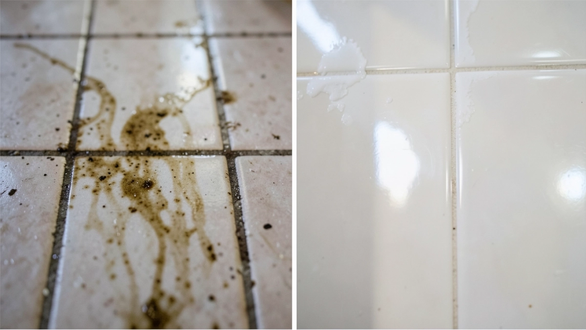 czym nabłyszczyć kafelki