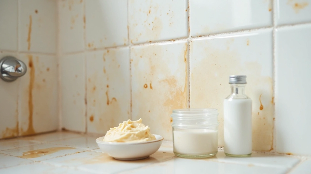 czym odtłuścić kafelki