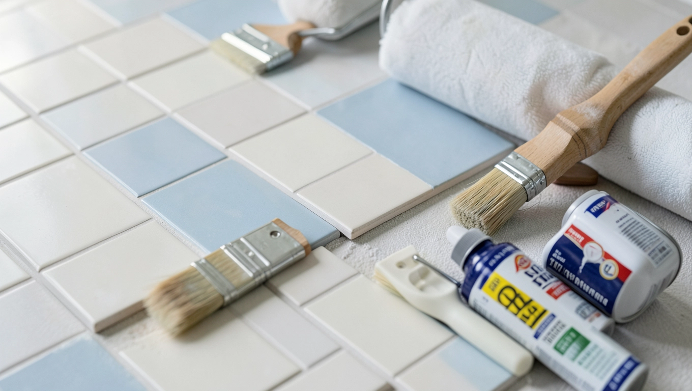 Czym pomalować płytki