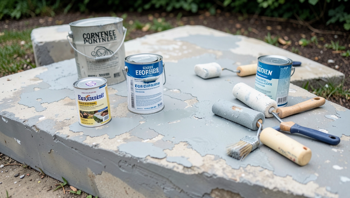 Czym pomalować posadzkę betonowa na zewnątrz