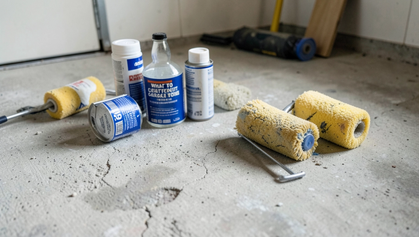Czym pomalować posadzkę betonową w garażu