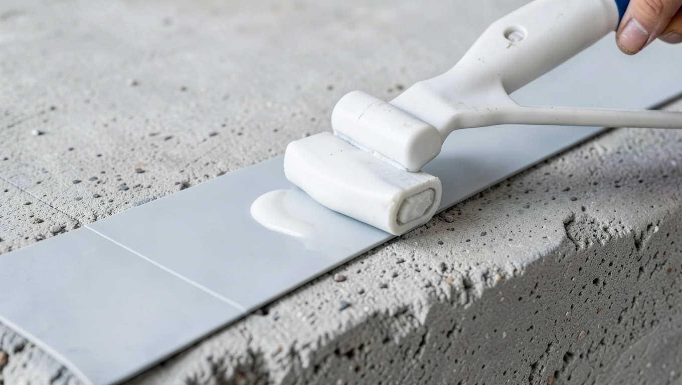 Czym przykleić wykładzinę PCV do betonu