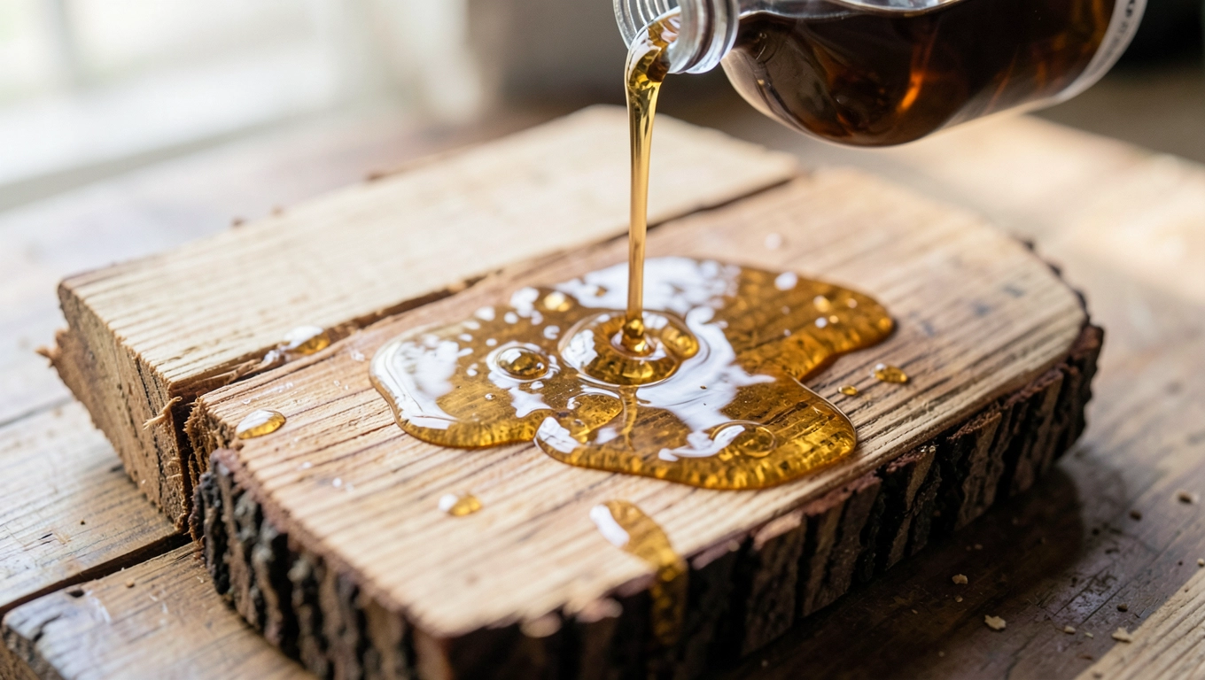 Czym rozpuścić żywicę z drewna