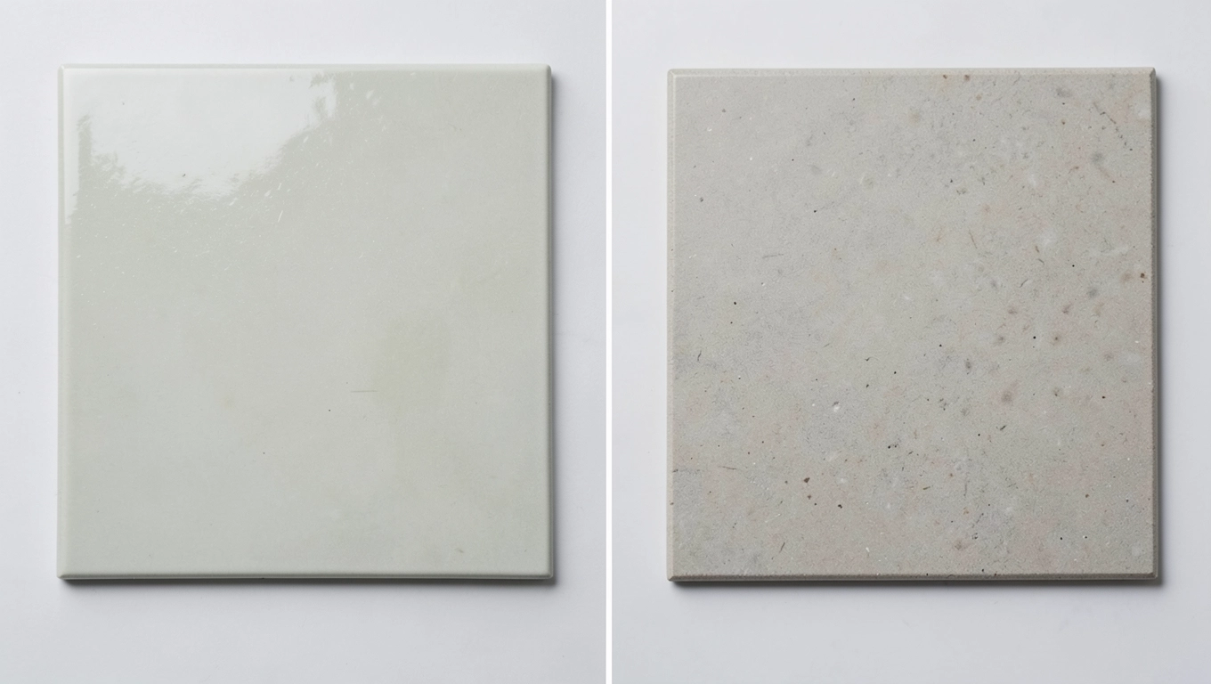 czym się różni glazura od gresu