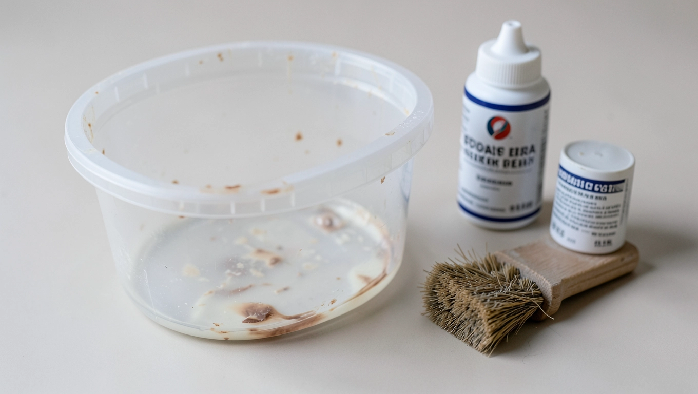 Czym umyć pojemnik po żywicy epoksydowej