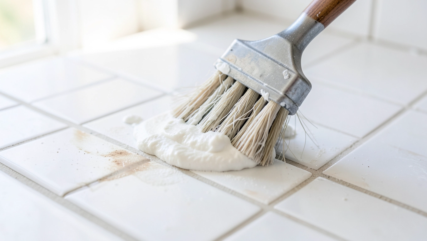 Czym wyczyścić białe fugi