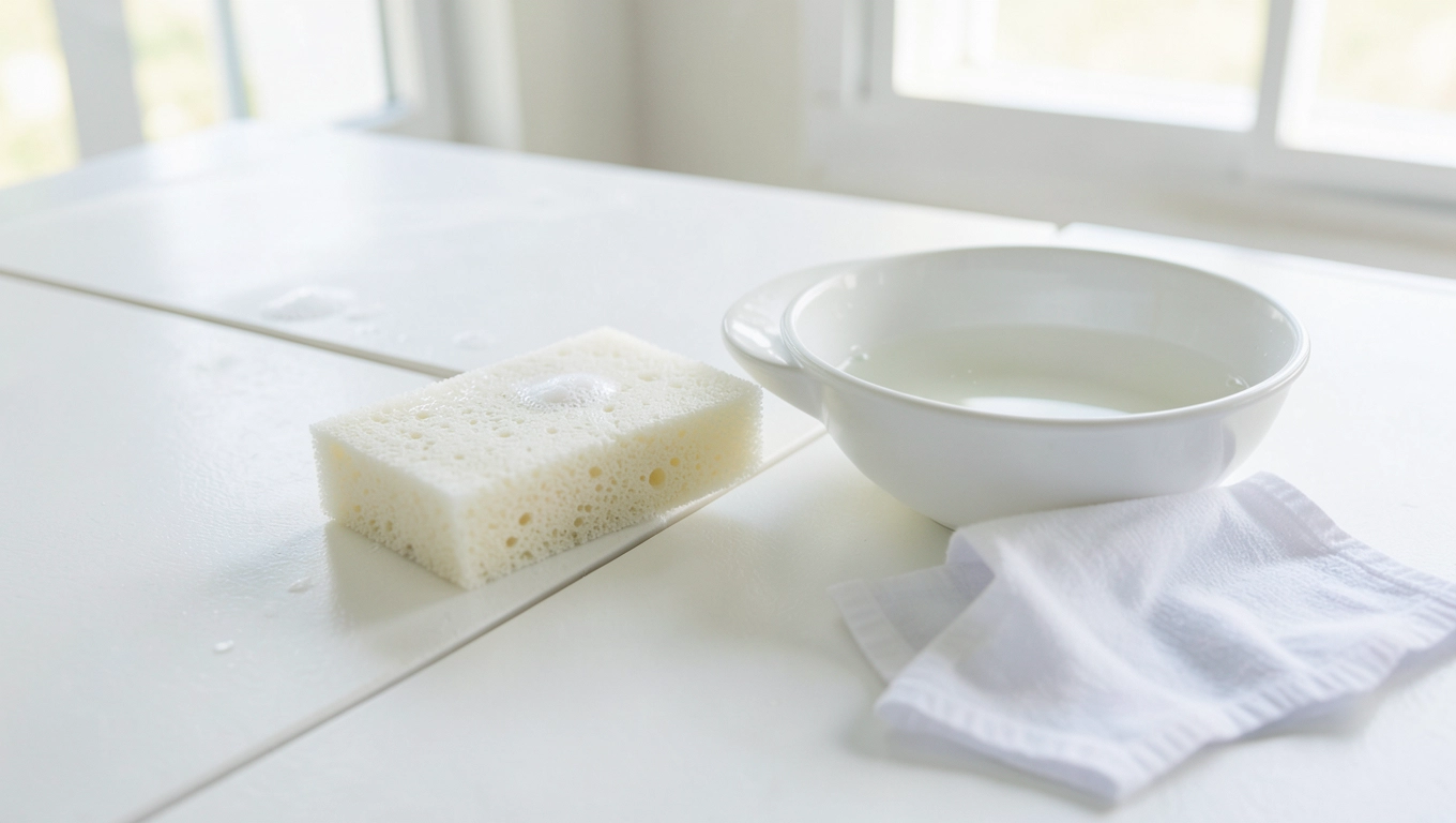 Czym wyczyścić płytki gipsowe