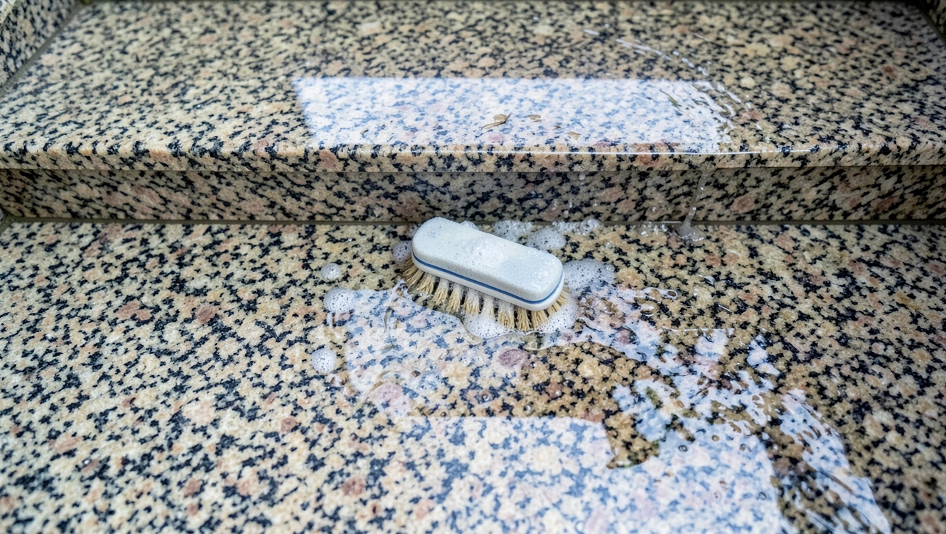 Czym wyczyścić schody granitowe