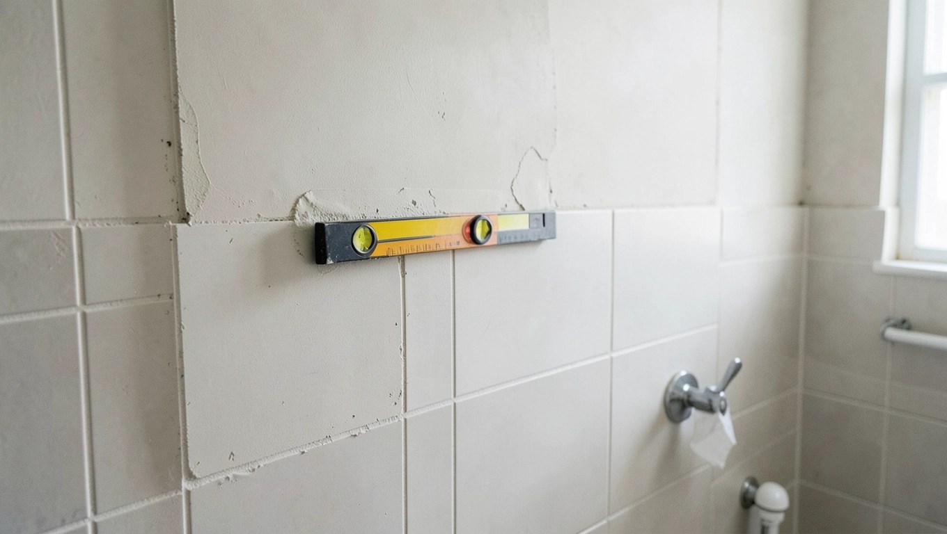 Czym wyrównać ściany w łazience pod płytki