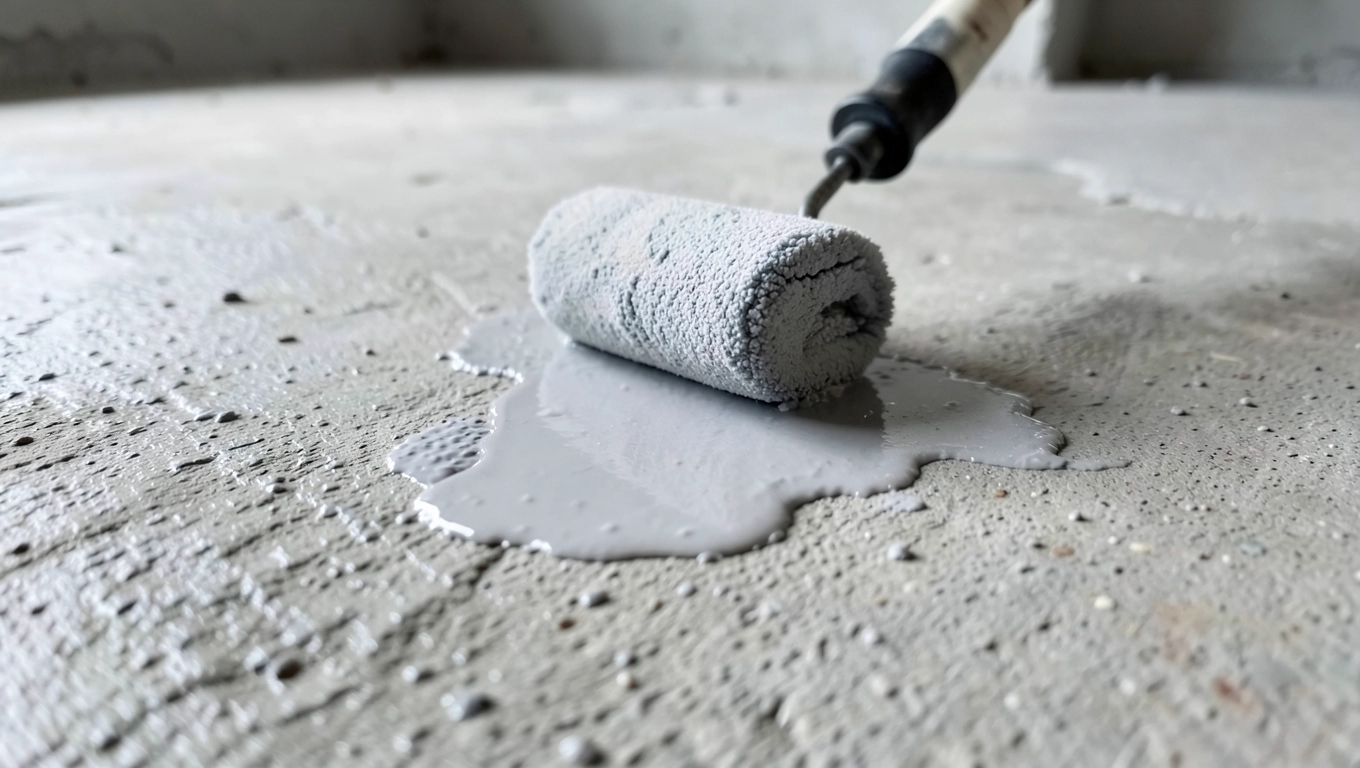 Czym zagruntować posadzkę betonową