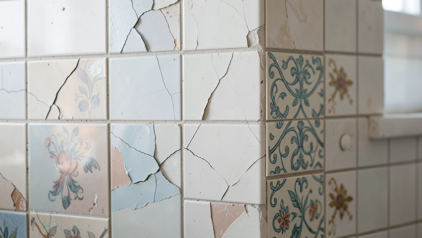 Czym zakryć stare kafelki