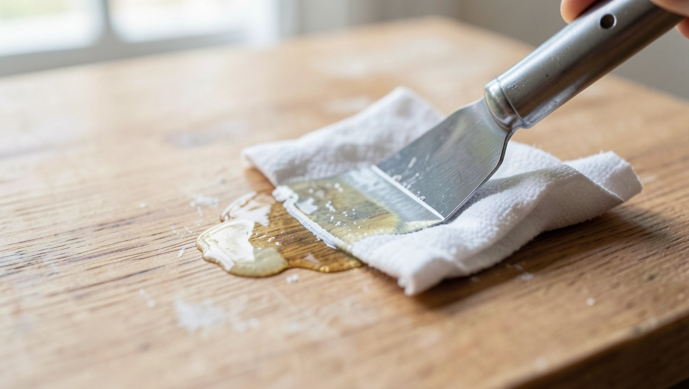 Czym zmyć klej po przylepcach