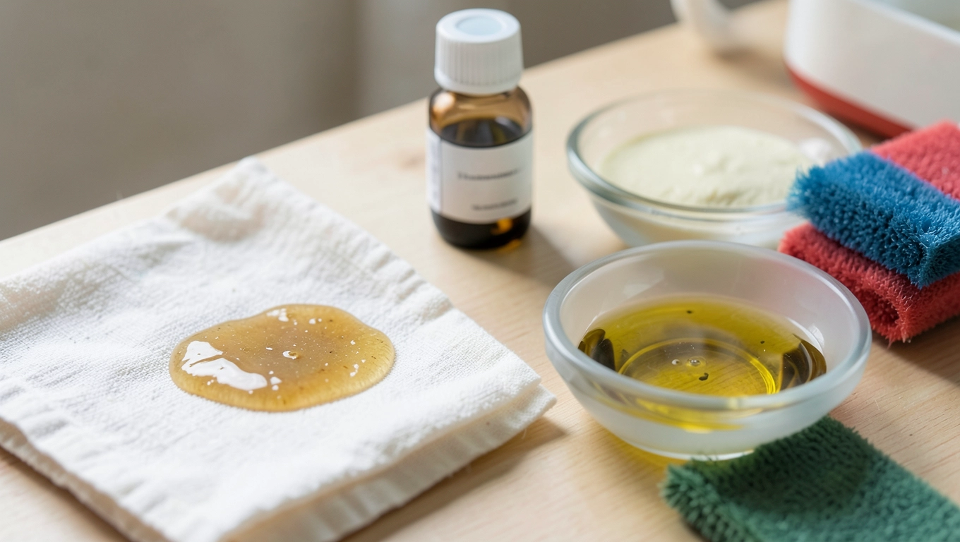 Czym zmyć żywicę sosnową z rąk