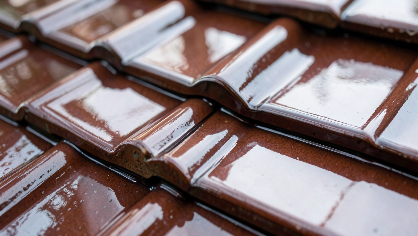 Dachówka glazurowana co to znaczy