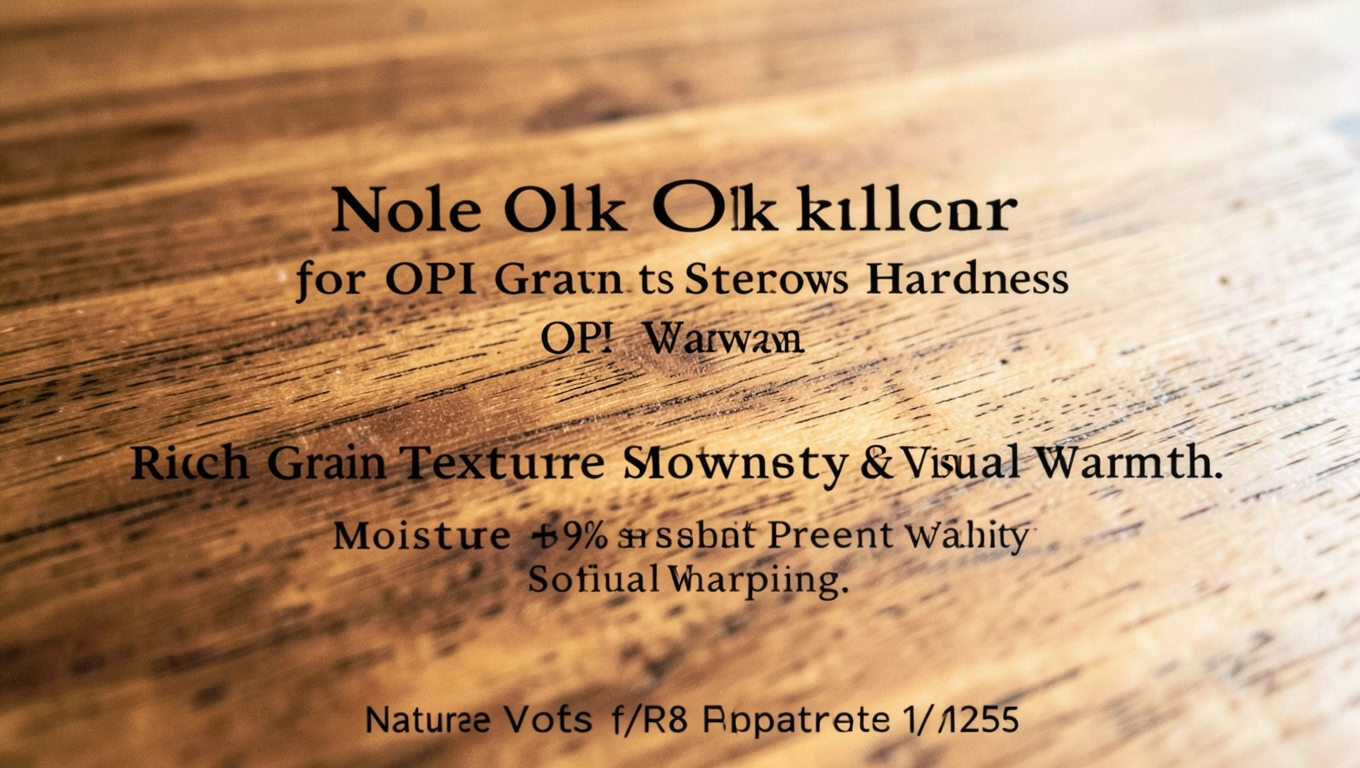 Deski dębowe kompatybilne z OPI Warszawa