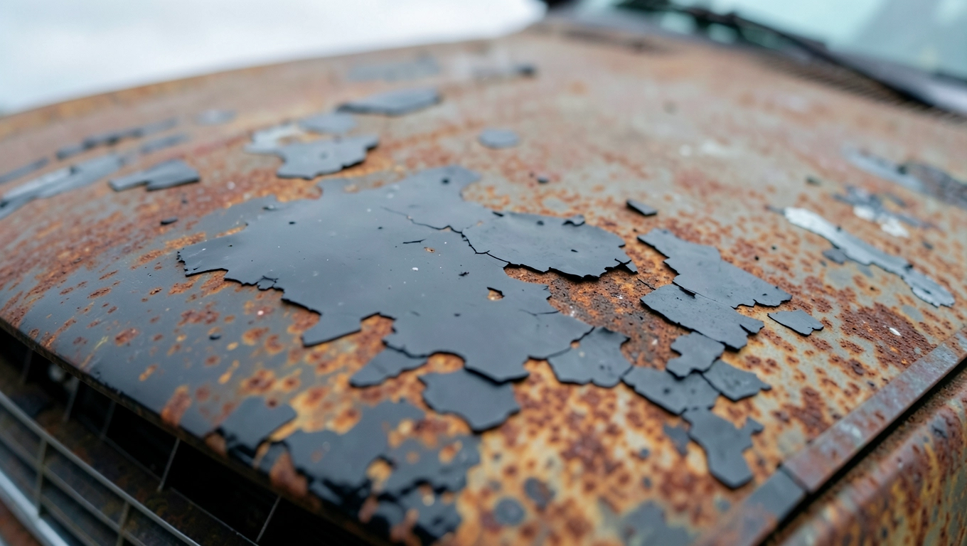 Dlaczego schodzi lakier z samochodu