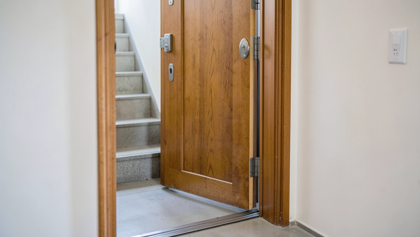 Drzwi otwierane na klatkę schodową przepisy