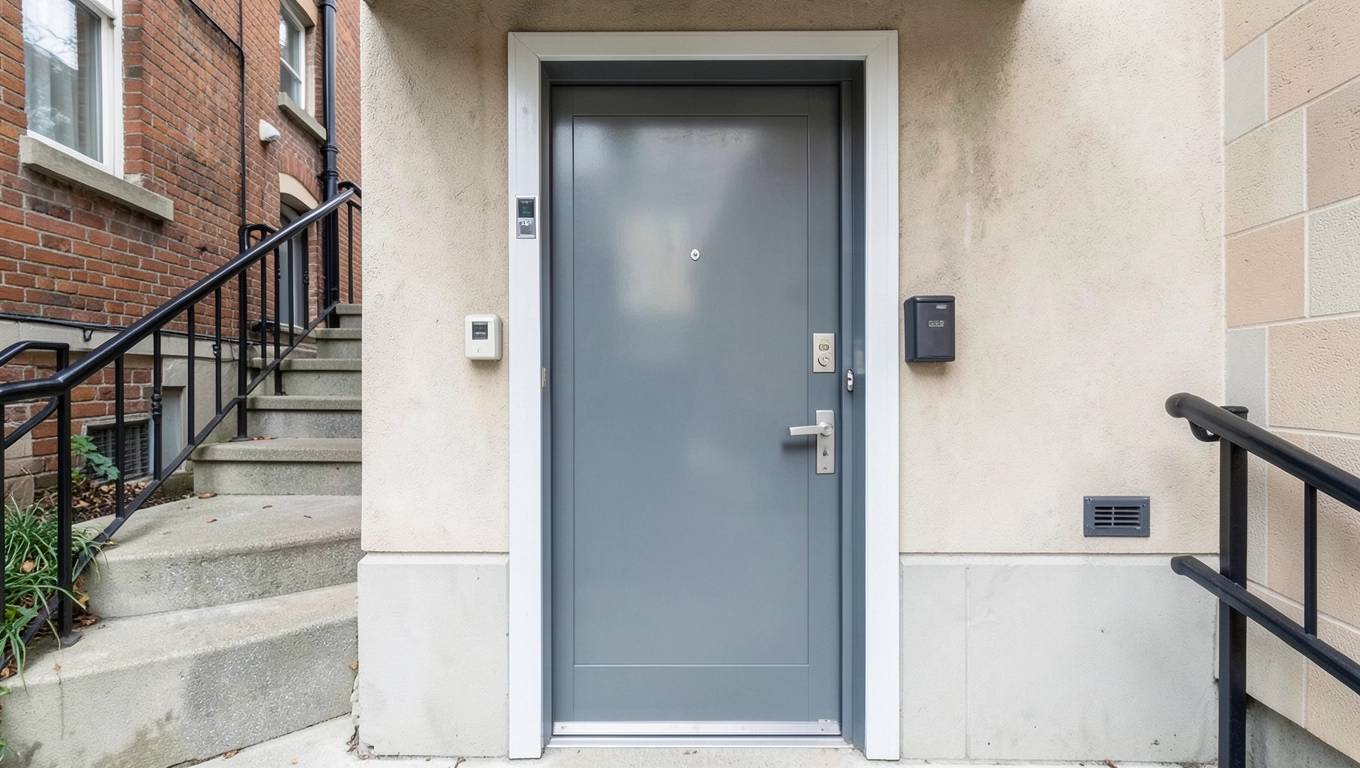 Drzwi zewnętrzne do klatki schodowej w bloku cena