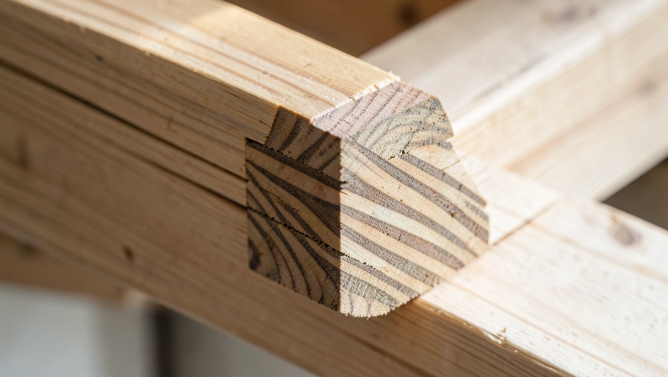 Dźwigary z drewna klejonego