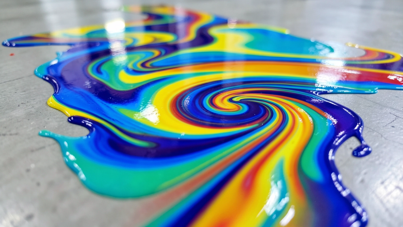 Farbą żywiczna do Posadzek