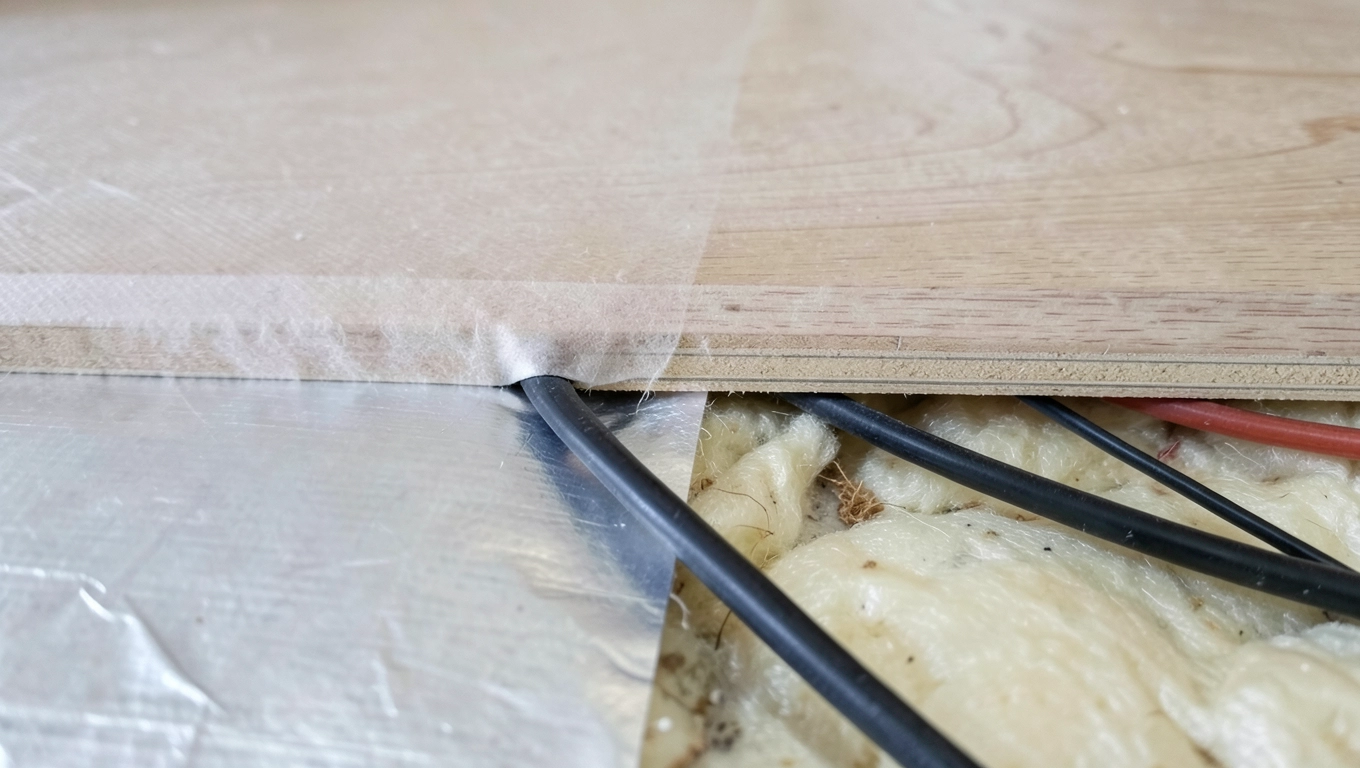 Folia paroizolacyjna pod panele ogrzewanie podłogowe