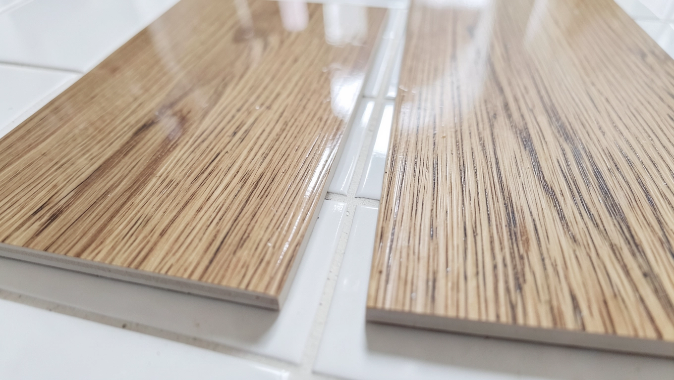 Fornir czy laminat do łazienki