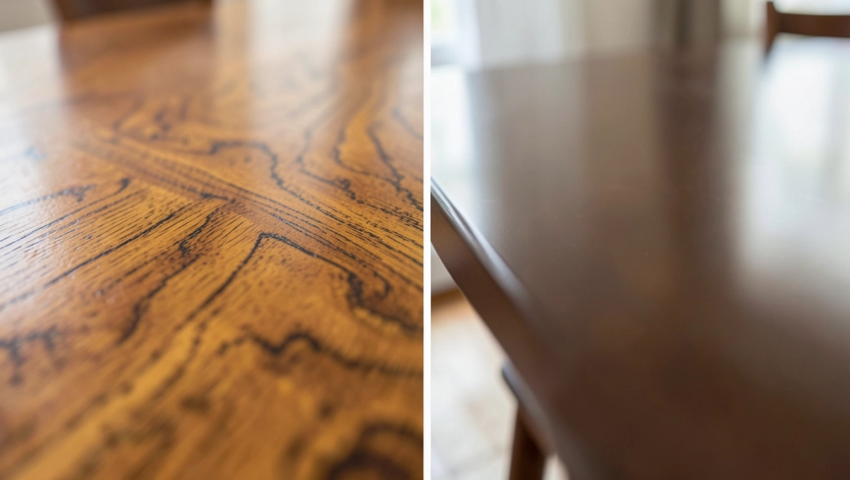 Fornir czy laminat na stół