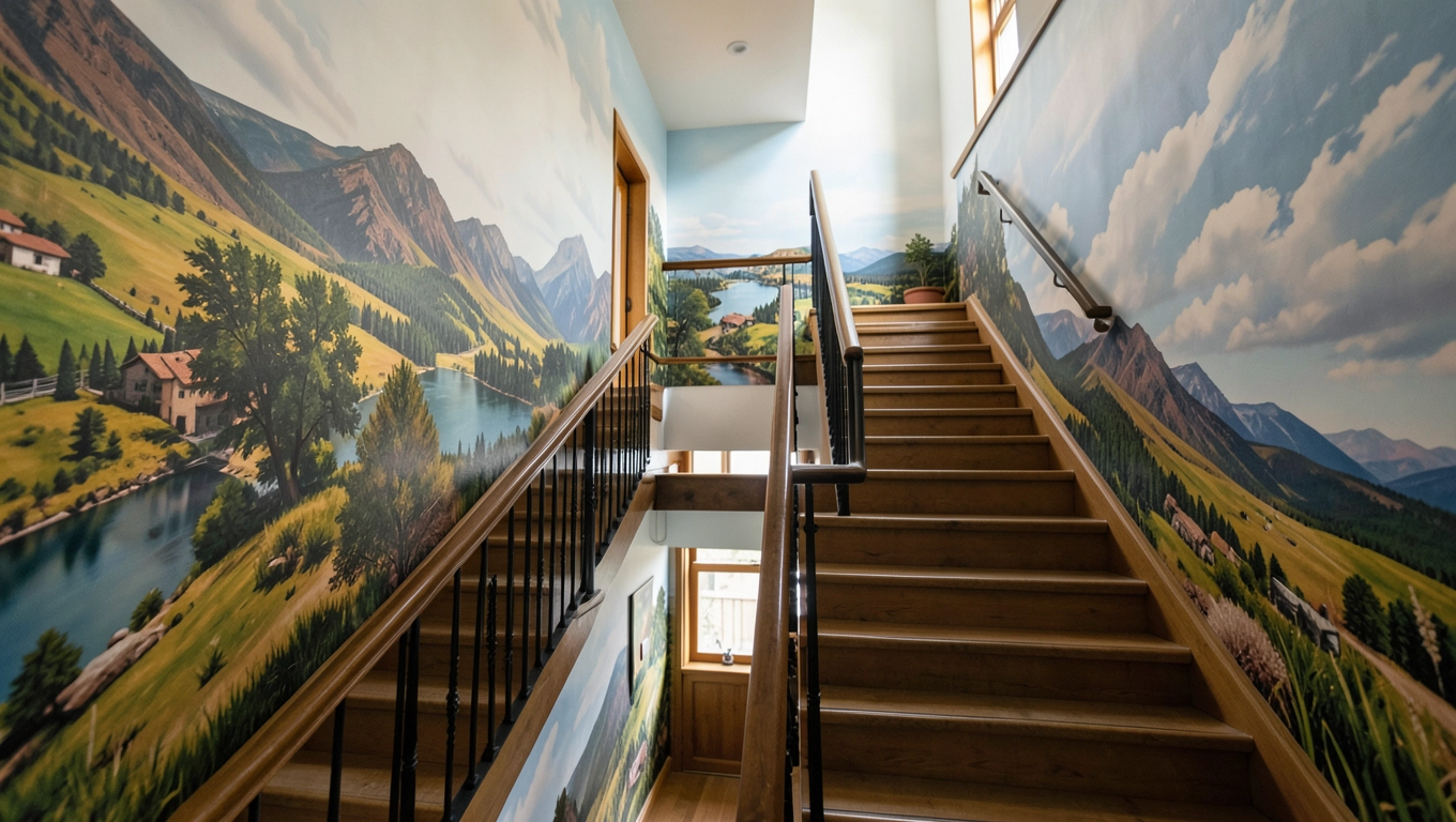 Fototapety na klatkę schodową