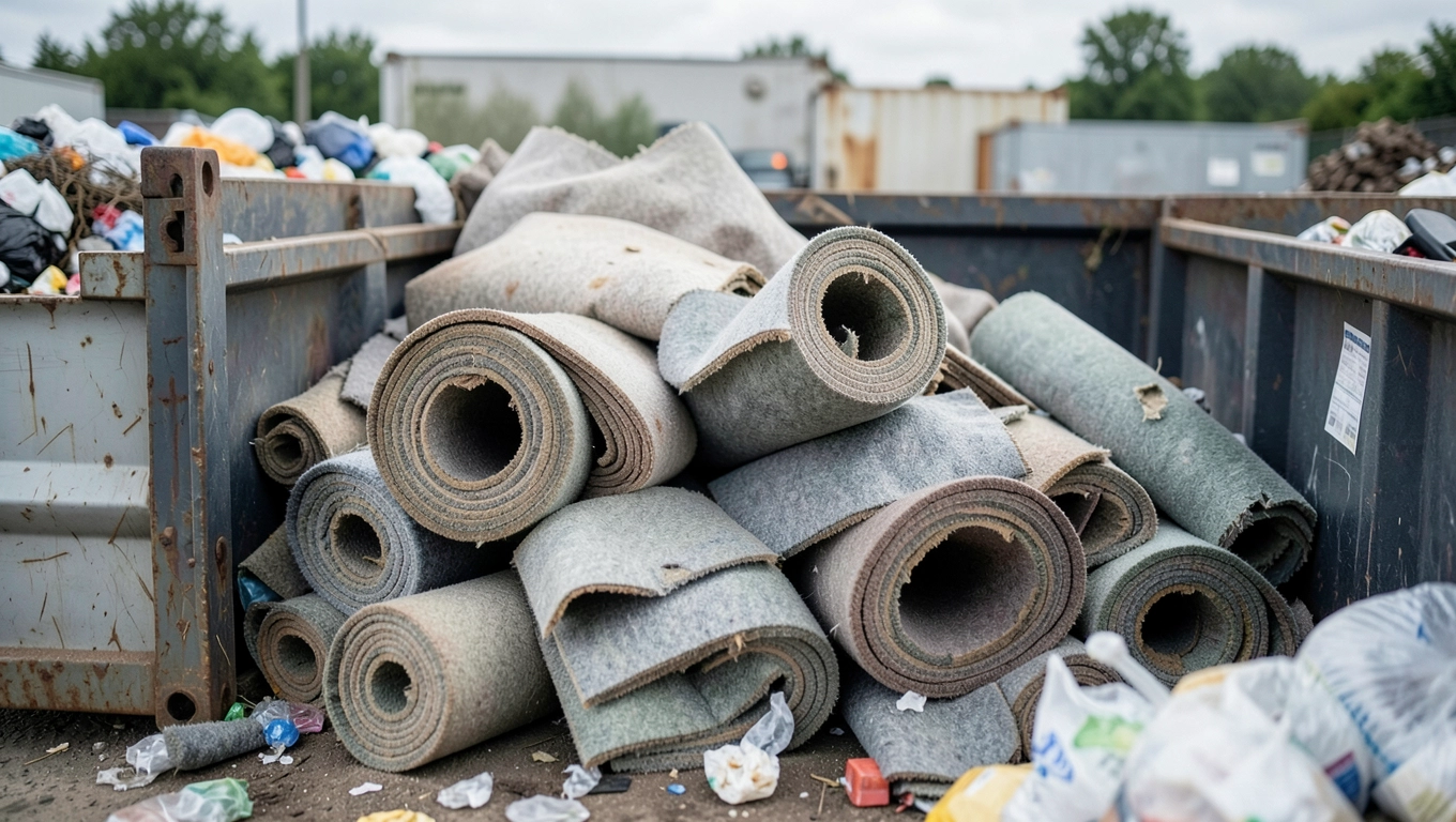 Gdzie wyrzucić wykładzinę dywanowa