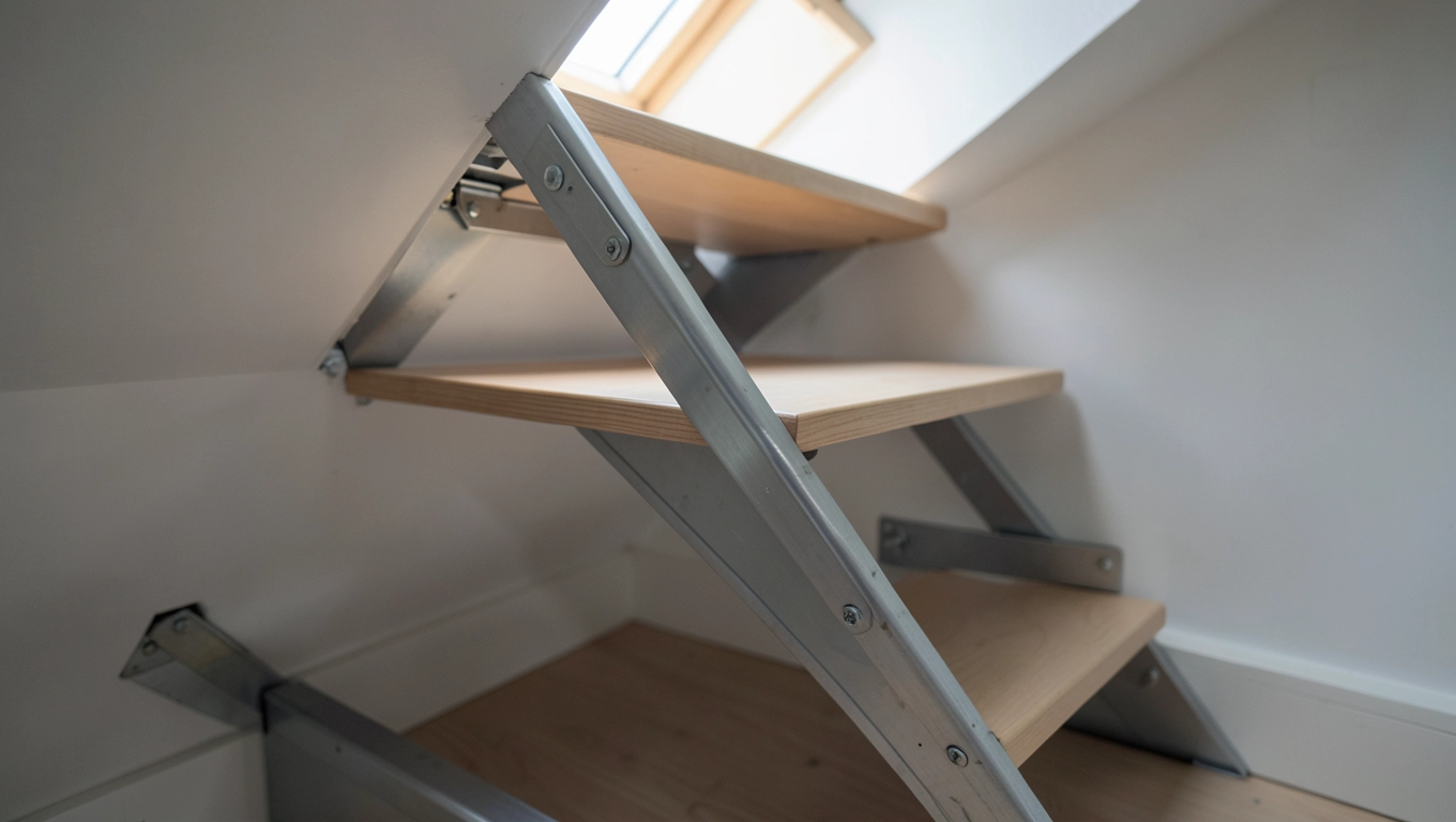 Gotowe schody na poddasze