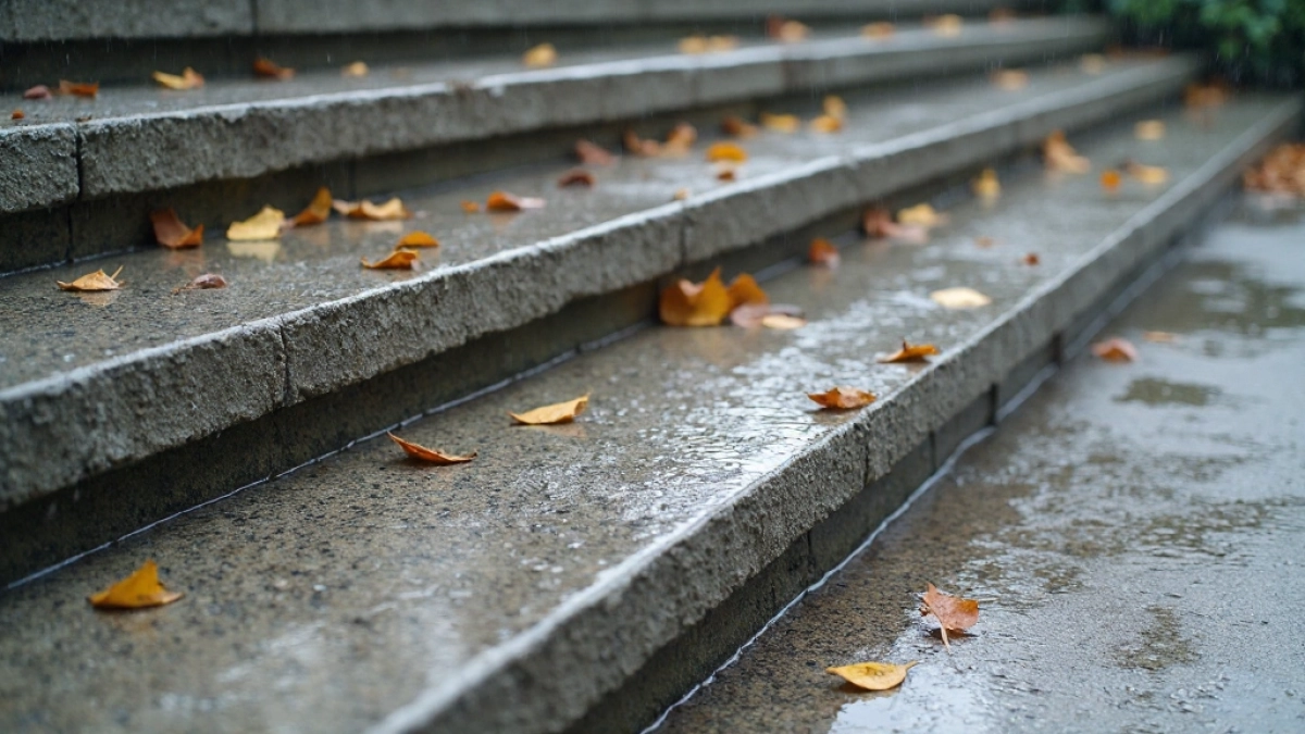 Gres na schody zewnętrzne antypoślizgowe