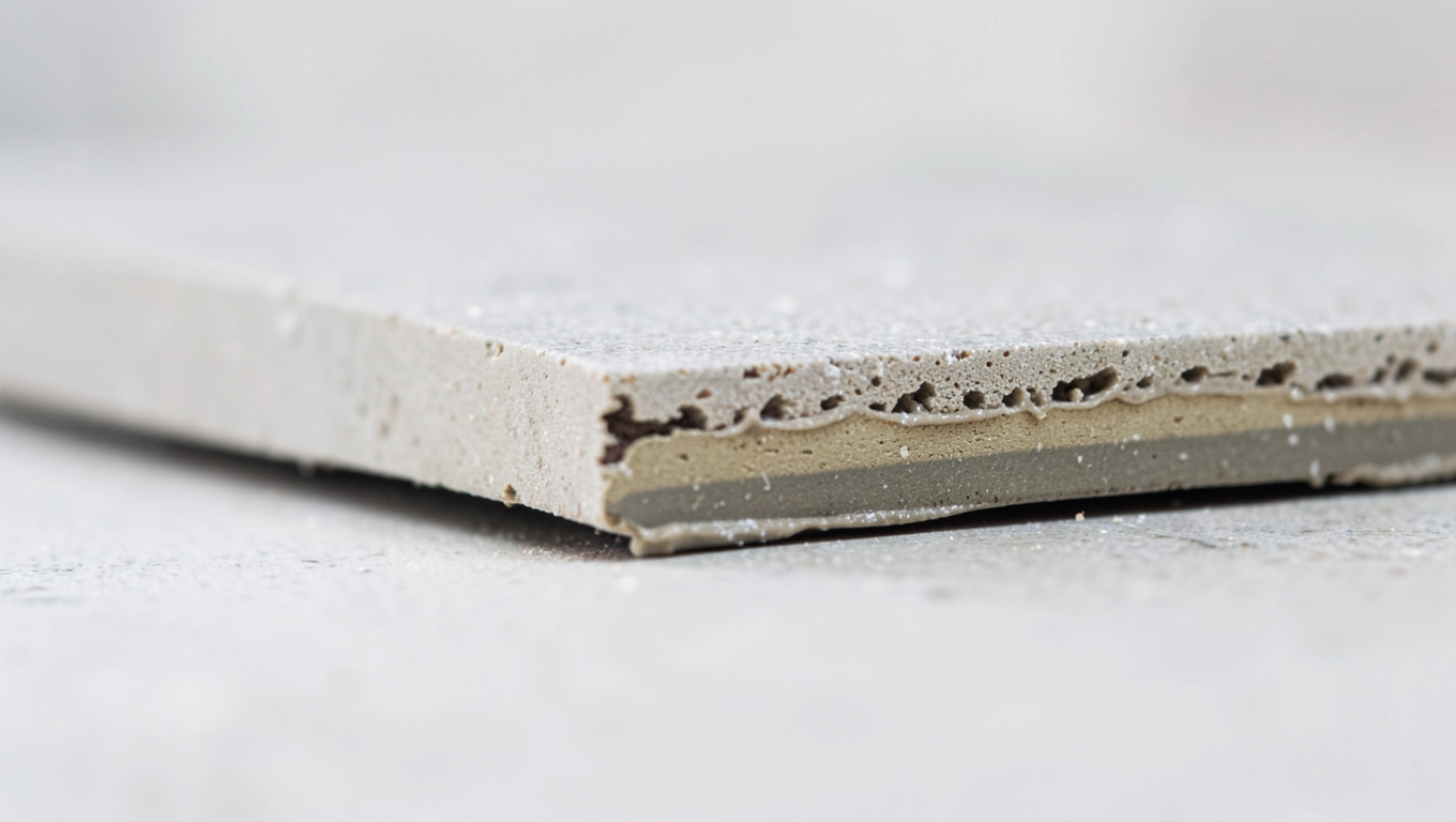 Grubość płytki podłogowej z klejem