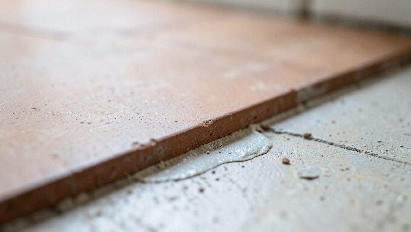 grubość terakoty z klejem