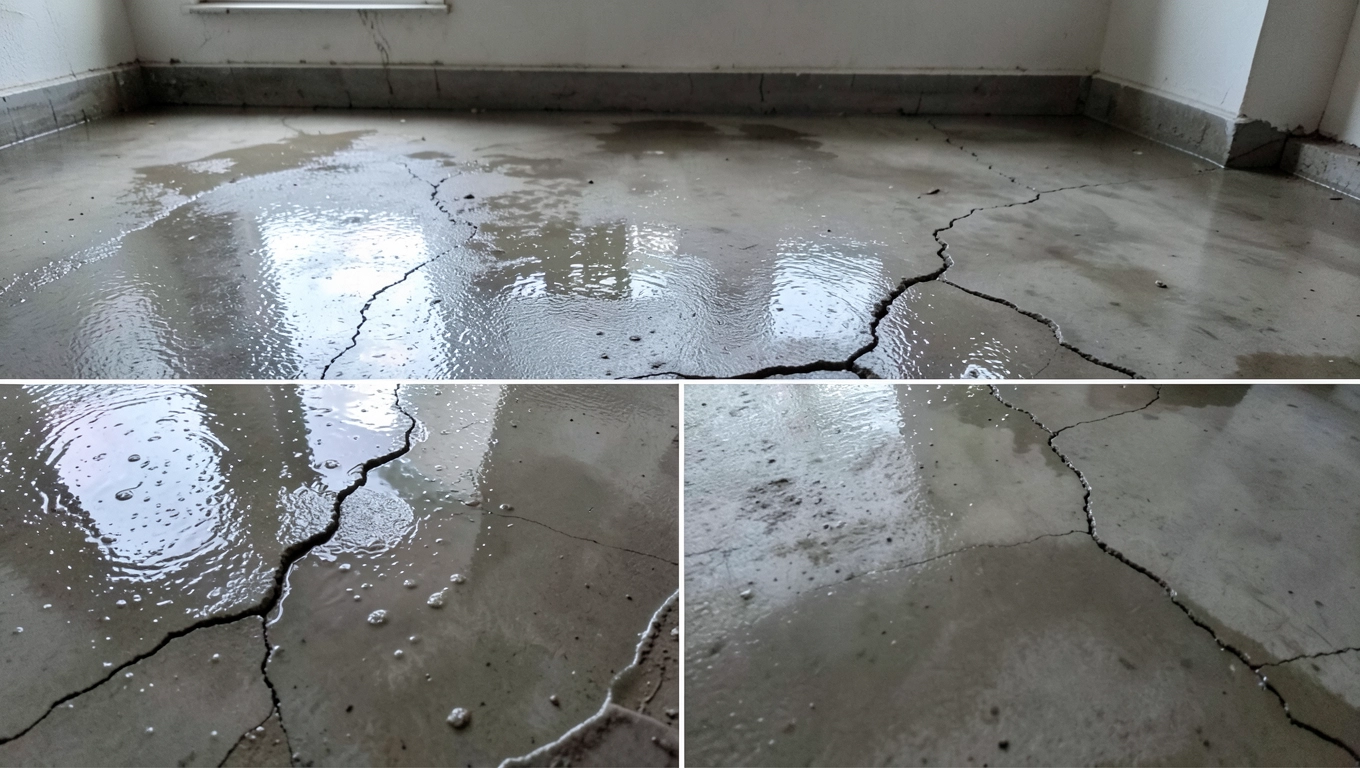 Ile schnie posadzka po zalaniu