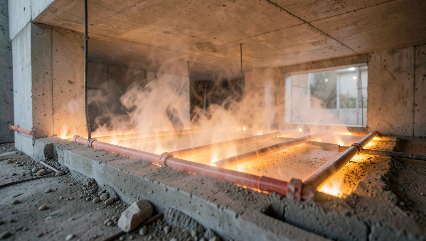 Ile trwa wygrzewanie posadzki