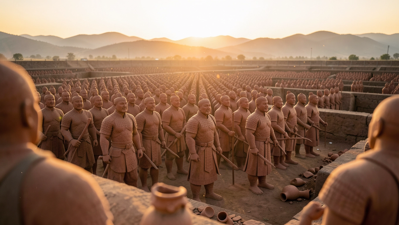 Ile wynosi terakotowa armia w liczbach i co kryją groby